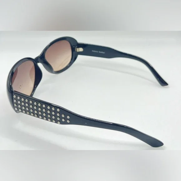 Roberto Steffani RS72 Black Oval Sunglasses Frames Only - Picture 5 of 8